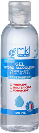 MKL Green Nature Gel Hydroalcoolique Nature 100ml