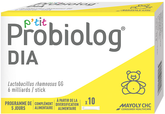 Mayoly CHC Probiolog DIA Enfant Nourrisson 10 sticks