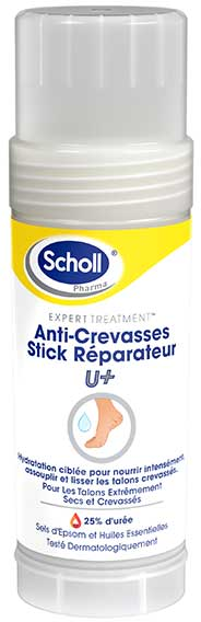 Scholl Stick Réparateur Anti-crevasses U+ 70g