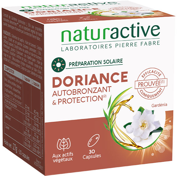 Naturactive Doriance Autobronzant et Protection 30 capsules