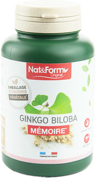 Nat & Form Original Ginkgo Biloba 200 gélules