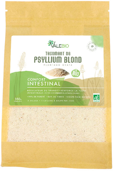 Valebio Tégument Psyllium Blond Bio 350g