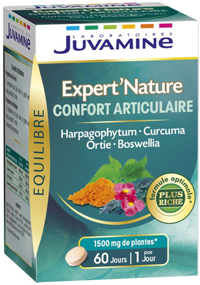 Juvamine Expert'Nature Confort Articulaire 60 comprimés