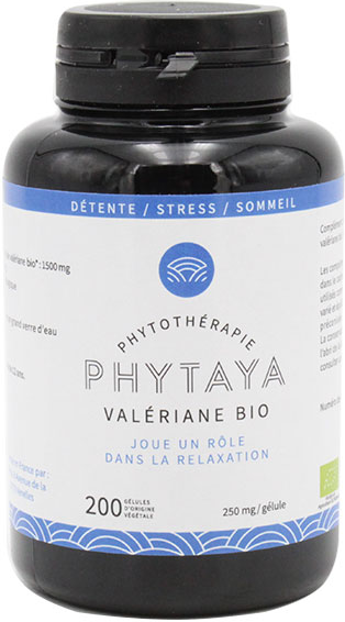 Phytaya Sommeil Valériane Bio 200 gélules