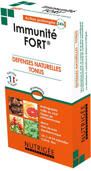 Nutrigée Immunité Fort 30 comprimés