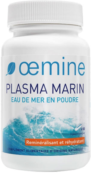 Oemine Plasma Marin Eau de Mer en Poudre 60 gélules