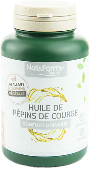 Nat & Form Original Pépins de Courge 200 capsules