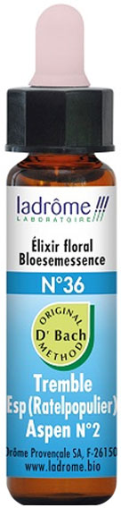 Ladrôme Elixirs Floraux N°36 Tremble Bio 10ml