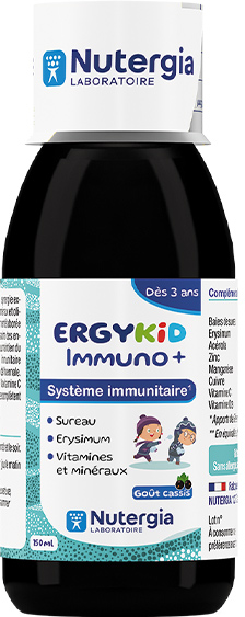 Nutergia Ergykid Immuno + Système Immunitaire 150 ml