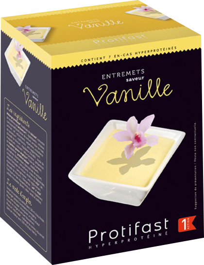 Protifast Entremet Hyperprotéiné Vanille 7 Sachets