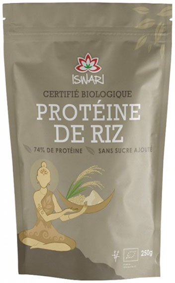 Iswari Protéine de Riz en Poudre Bio 250g