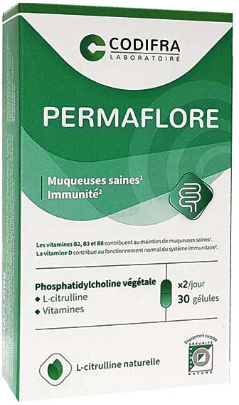 Codifra Permaflore Phospholipides 30 gélules