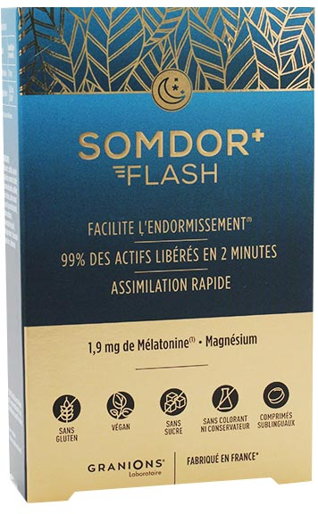 Laboratoire des Granions Granions Somdor+ Flash 20 comprimés