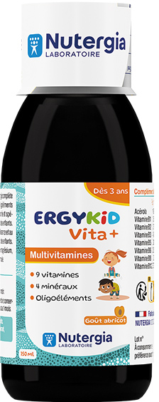 Nutergia Ergykid Vita + Multivitamines 150 ml