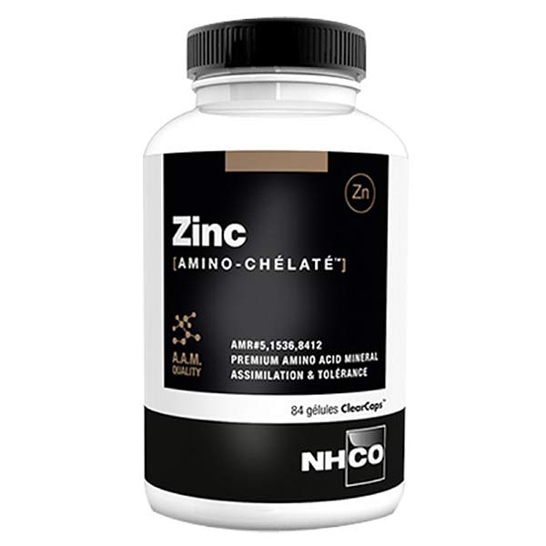 NHCO Amino-Chélaté Zinc 84 gélules