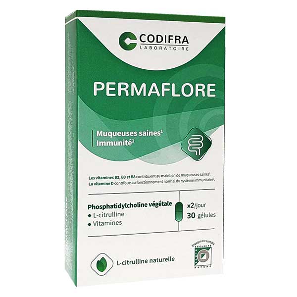 Codifra Permaflore Phospholipides 30 gélules