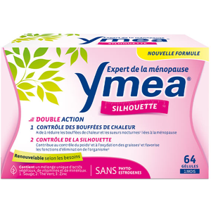 Ymea Ymea Menopause Bouffees de Chaleur et Silhouette 64 Gelules