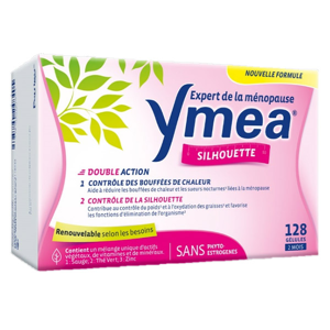 Ymea Ymea Menopause Bouffees de Chaleur et Silhouette 128 Gelules