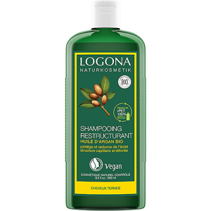 Logona Soins Capillaires Shampoing Restructurant a l'Argan Bio 250ml