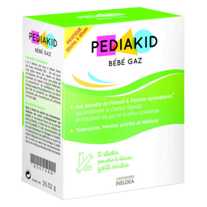 Pediakid Bebe Gaz 12 sticks