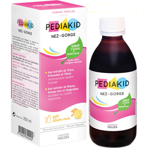 Pediakid Nez Gorge Gout Citron Miel 250ml