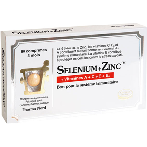 Pharma Nord Selenium + Zinc 90 comprimes