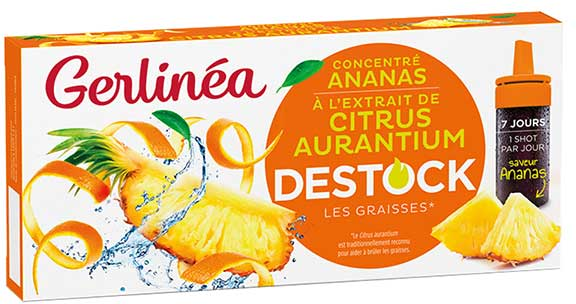 Gerlinéa Concentré Ananas et Citrus Destock 70ml