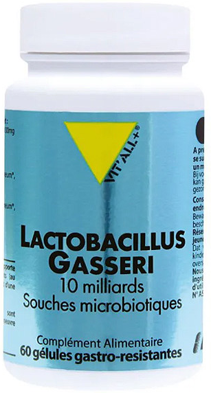 Vit'all+ Lactobacillus Gasseri 60 gélules gastro-résistantes