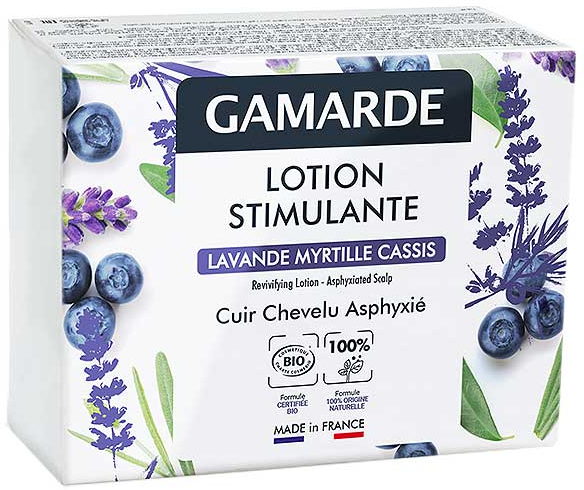 Gamarde Capillaire Lotion Stimulante Lavande Myrtille Cassis Bio 6x5ml