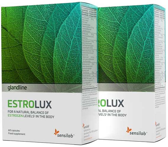 Sensilab Estrolux Glandline Lot de 2 x 60 capsules