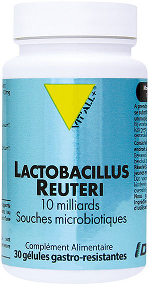 Vit'all+ Lactobacillus Reuteri 30 gélules gastro-résistantes