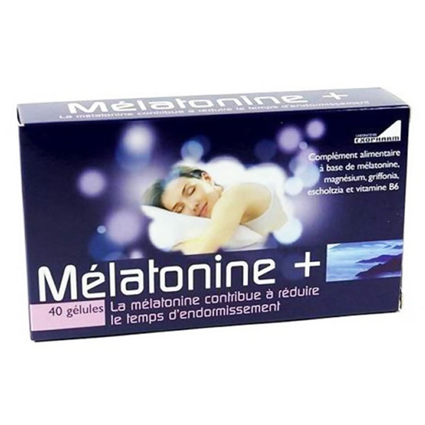 Exopharm Mélatonine + 40 gélules