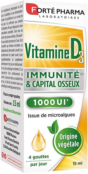 Forté Pharma Vitamine D3 Flacon 15ml