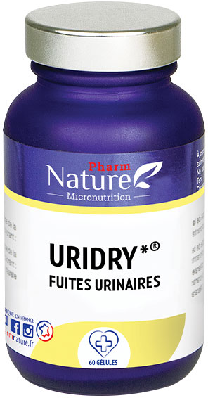 Pharm Nature Micronutrition Uridry Fuites Urinaires 60 gélules