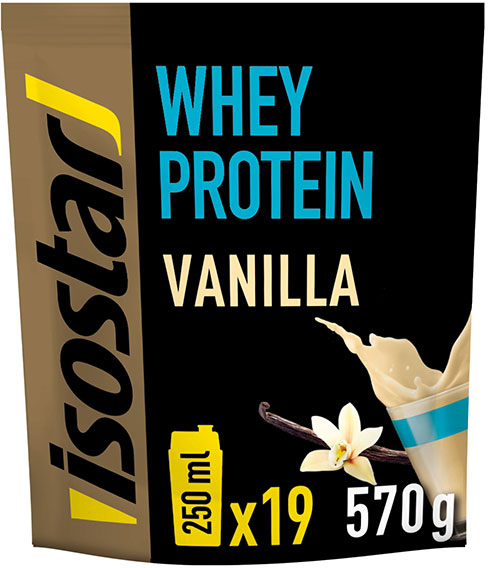 Isostar Whey Protein Poudre Boisson Protéinée Vanille 570g