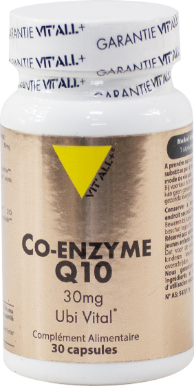 Vit'all+ Co-Enzyme Q10 30mg 30 capsules