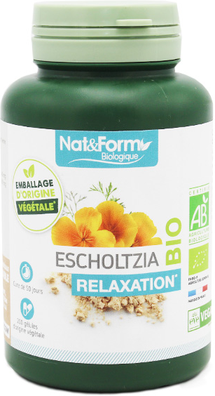 Nat & Form Bio Escholtzia 200 gélules végétales