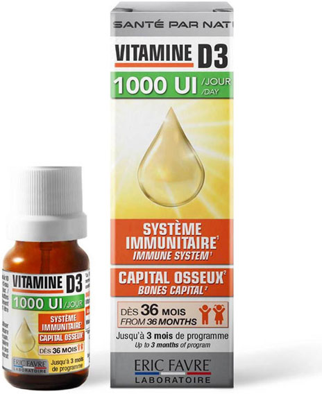 Eric Favre Bien-Être Vitamine D3 20ml