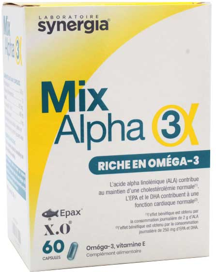 Synergia Mix Alpha 3 60 capsules