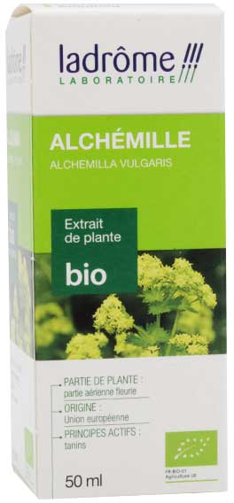 Ladrôme Extraits de Plantes Fraîches Alchemille Bio 50ml