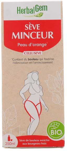 Herbalgem Sève de Bouleau Fraîche Cellusève Bio 250ml