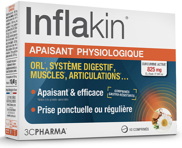 3C Pharma Inflakin 10 comprimés