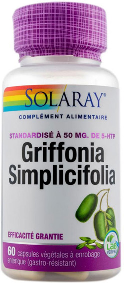 Solaray Griffonia 5-HTP 50mg 60 capsules