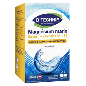Biotechnie Magnesium Calcium 100 gelules