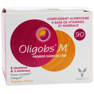 Laboratoire CCD Oligobs M Premiers Signes de l'Âge 90 gelules