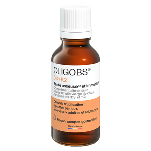 Laboratoire CCD Oligobs Vitamines D3 + K2 15ml