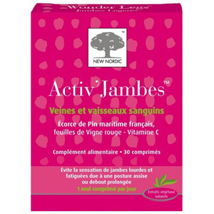 New Nordic Jambes Lourdes Activ'jambes 30 comprimes