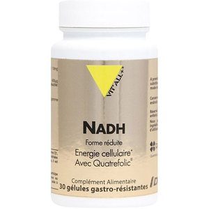 Vit'all+ NADH 30 gelules gastro-resistantes