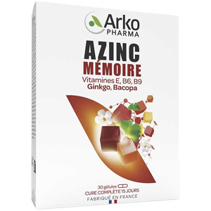 Arkopharma Azinc Memoire 30 gelules