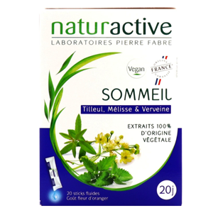 Naturactive Sommeil Stick Fluide Gout Fleur d'Oranger 20 sticks